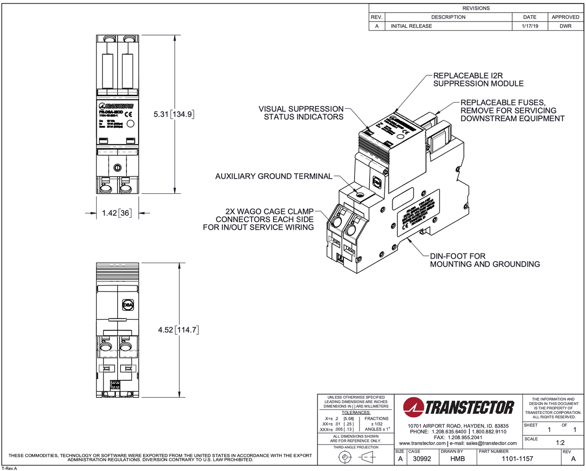 Distribution Enclosure for Hybrid FTTA System